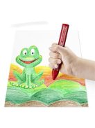 Zsírkréta, vastag, hatszögletű, STAEDTLER "Noris Junior 224", 18 különböző szín (TS224C18)