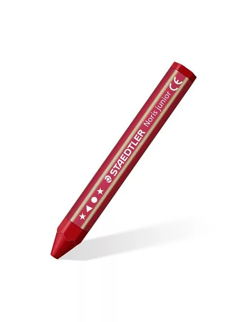 Zsírkréta, vastag, hatszögletű, STAEDTLER "Noris Junior 224", 6 különböző szín (TS224C6)