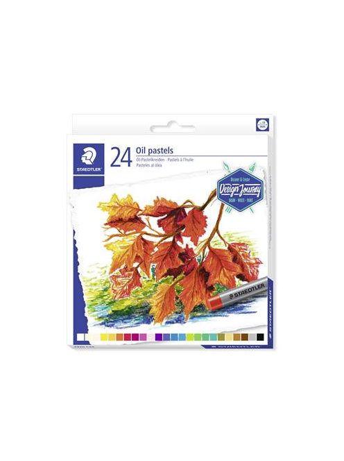 Olajpasztell kréta, STAEDTLER "2420", 24 különböző szín (TS24020C24)