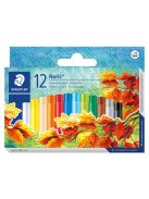 Olajpasztell kréta, STAEDTLER "Noris 241", 12 különböző szín (TS241NC12)