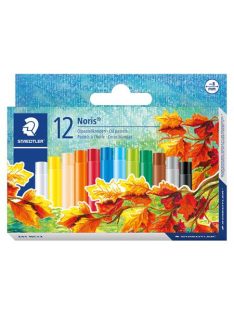   Olajpasztell kréta, STAEDTLER "Noris 241", 12 különböző szín (TS241NC12)