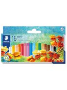Olajpasztell kréta, STAEDTLER "Noris 241", 16 különböző szín (TS241NC16)