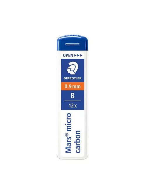 Grafitbél, B, 0,9 mm, STAEDTLER "Mars Micro Carbon 250" (TS25009B)