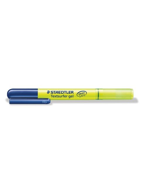 Szövegkiemelő, 3 mm, zselés, STAEDTLER "Textsurfer Gel 264", sárga (TS2641)
