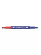 Kalligrafikus marker készlet, 2,0/3,5 mm, kétvégű, STAEDTLER "3005", 24 szín (TS3005TB24)