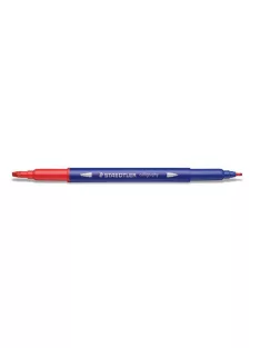   Kalligrafikus marker készlet, 2,0/3,5 mm, kétvégű, STAEDTLER "3005", 24 szín (TS3005TB24)