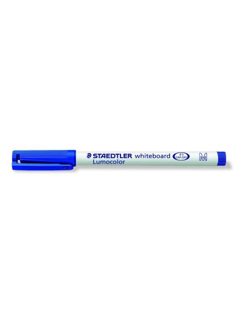 Táblamarker, 1 mm, M, kúpos, STAEDTLER "Lumocolor 301", kék (TS3013)