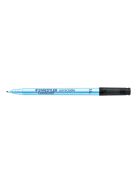 Alkoholmentes marker, OHP, 0,6 mm, STAEDTLER "Lumocolor® 305 F", fekete (TS305F9)