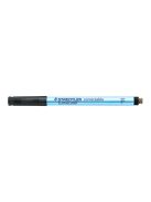 Alkoholmentes marker, OHP, 0,6 mm, STAEDTLER "Lumocolor® 305 F", fekete (TS305F9)