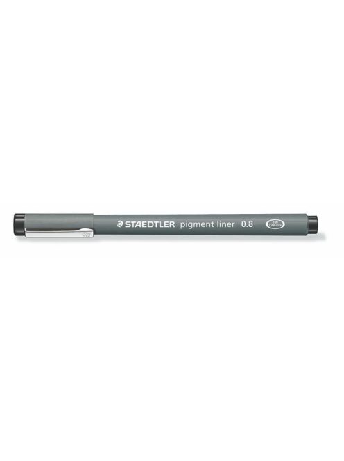 Tusfilc, 0,8 mm, STAEDTLER "Pigment Liner 308", fekete (TS308089)