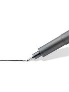 Tusfilc készlet, 8 különböző vonalvastagság, STAEDTLER "Pigment liner 308", fekete (TS308SB8)