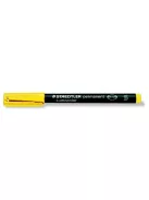 Alkoholos marker, OHP, 0,4 mm, STAEDTLER "Lumocolor® 313 S", sárga (TS3131)