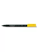 Alkoholos marker, OHP, 0,4 mm, STAEDTLER "Lumocolor® 313 S", sárga (TS3131)