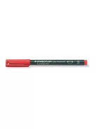 Alkoholos marker, OHP, 0,4 mm, STAEDTLER "Lumocolor® 313 S", piros (TS3132)