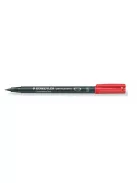 Alkoholos marker, OHP, 0,4 mm, STAEDTLER "Lumocolor® 313 S", piros (TS3132)