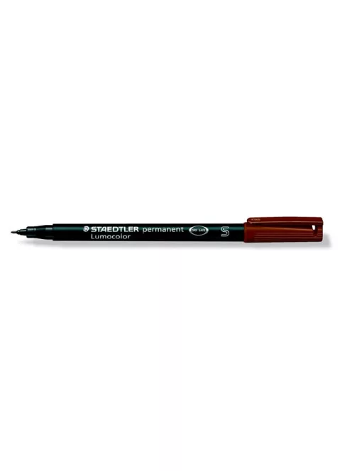 Alkoholos marker, OHP, 0,4 mm, STAEDTLER "Lumocolor® 313 S", barna (TS3137)