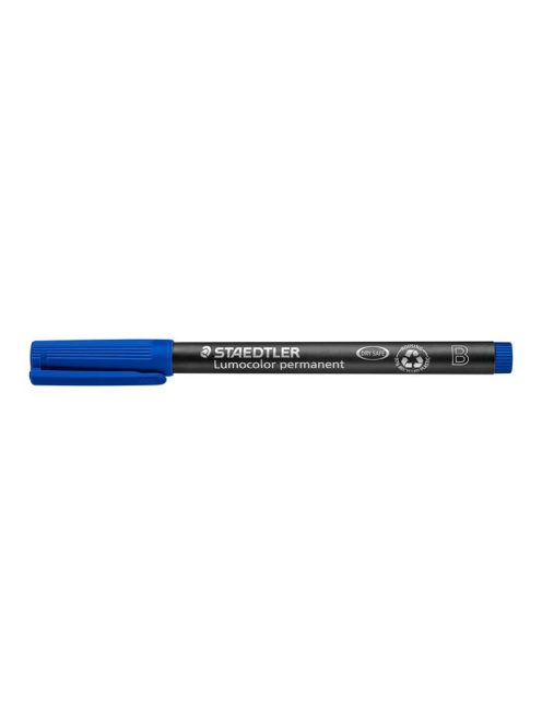 Alkoholos marker, OHP, 1-2,5 mm, STAEDTLER "Lumocolor® 314 B", kék (TS3143)