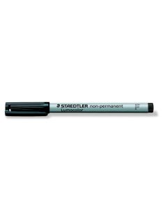   Alkoholmentes marker, OHP, 0,6 mm, STAEDTLER "Lumocolor® 316 F", fekete (TS3169)