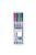 Alkoholmentes marker készlet, OHP, 0,6 mm, STAEDTLER "Lumocolor® 316 F", 4 különböző szín (TS316WP4)