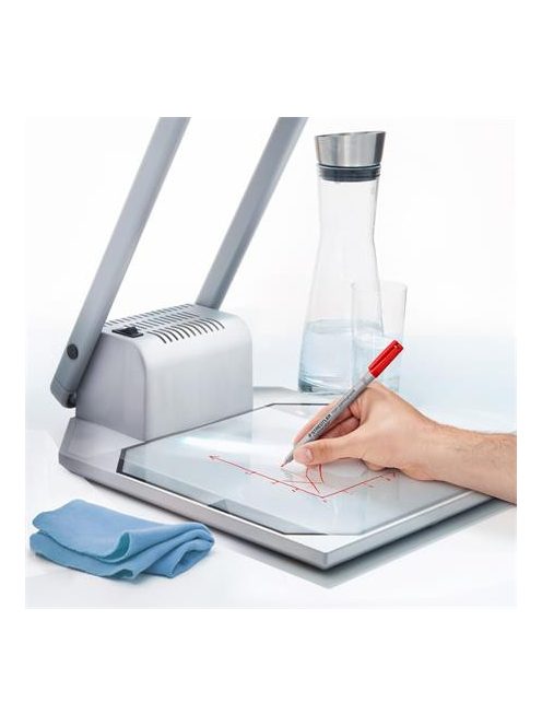 Alkoholmentes marker készlet, OHP, 0,6 mm, STAEDTLER "Lumocolor® 316 F", 4 különböző szín (TS316WP4)