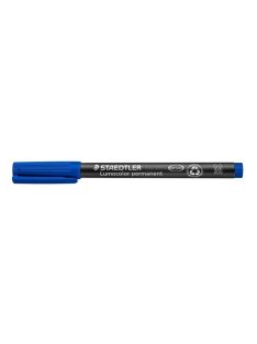   Alkoholos marker, OHP, 1 mm, STAEDTLER "Lumocolor® 317 M", kék (TS3173)