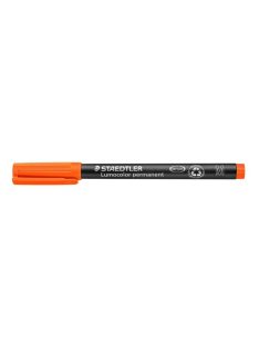  Alkoholos marker, OHP, 1 mm, STAEDTLER "Lumocolor® 317 M", narancssárga (TS3174)