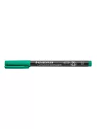 Alkoholos marker, OHP, 1 mm, STAEDTLER "Lumocolor® 317 M", zöld (TS3175)