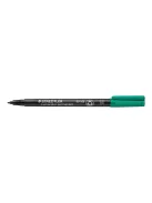 Alkoholos marker, OHP, 1 mm, STAEDTLER "Lumocolor® 317 M", zöld (TS3175)