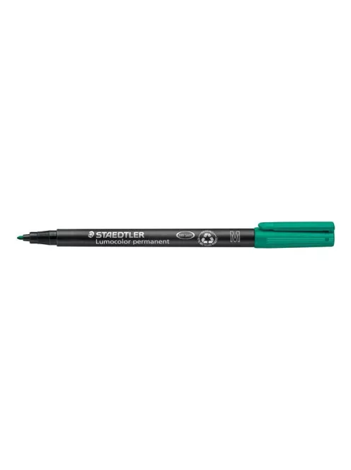 Alkoholos marker, OHP, 1 mm, STAEDTLER "Lumocolor® 317 M", zöld (TS3175)