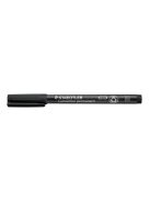 Alkoholos marker, OHP, 1 mm, STAEDTLER "Lumocolor® 317 M", fekete (TS3179)