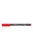Alkoholos marker, OHP, 0,6 mm, STAEDTLER "Lumocolor® 318 F", piros (TS3182)