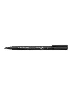   Alkoholos marker, OHP, 0,6 mm, STAEDTLER "Lumocolor® 318 F", fekete (TS3189)