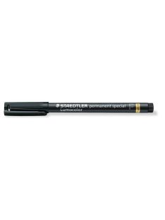   Alkoholos marker, 0,6 mm, STAEDTLER "Lumocolor® special 319 F", fekete (TS319FFK)
