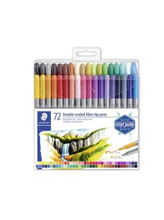   Rostirón készlet,  0,8/3,0 mm, kétvégű, STAEDTLER® "3200", 72 különböző szín (TS3200TB72)