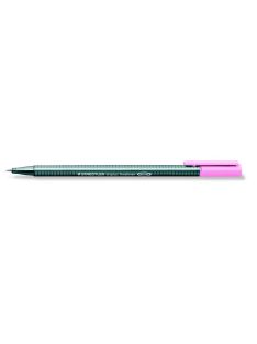   Tűfilc, 0,3 mm, STAEDTLER "Triplus 334", rózsaszín (TS33421)