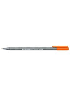   Tűfilc, 0,3 mm, STAEDTLER "Triplus 334", narancssárga (TS3344)