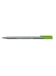   Tűfilc, 0,3 mm, STAEDTLER "Triplus 334", világoszöld (TS33451)