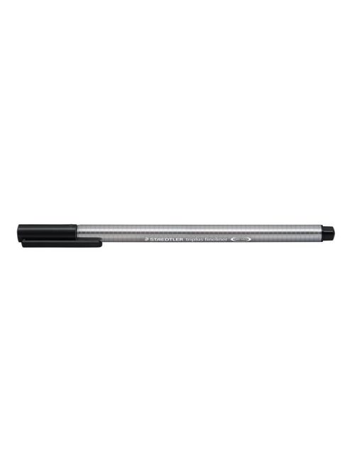 Tűfilc, 0,3 mm, STAEDTLER "Triplus 334", fekete (TS3349)