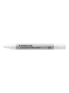   Krétamarker, 2,4 mm, kúpos, STAEDTLER "Lumocolor® 344", fehér (TS3440)