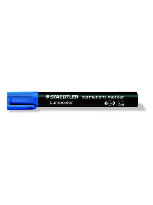 Alkoholos marker, 2-5 mm, vágott, STAEDTLER "Lumocolor® 350", kék (TS3503)