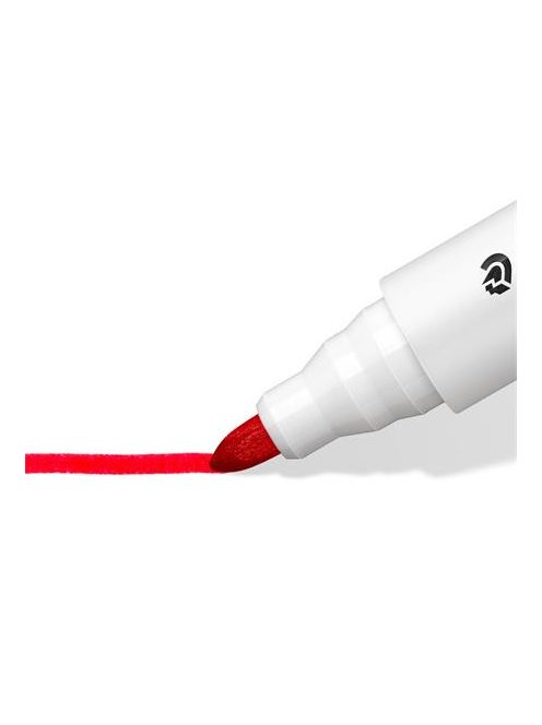 Táblamarker, 2 mm, kúpos, STAEDTLER "Lumocolor® 351", piros (TS3512)