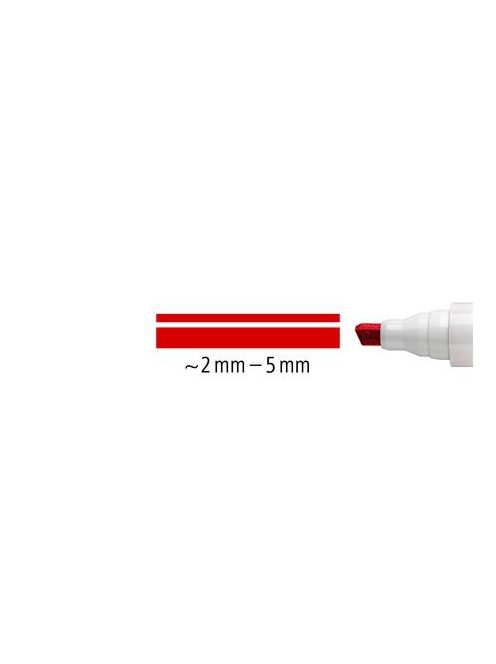Táblamarker, 2-5 mm, vágott, STAEDTLER "Lumocolor® 351 B", piros (TS351B2)