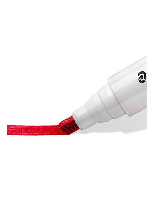 Táblamarker, 2-5 mm, vágott, STAEDTLER "Lumocolor® 351 B", piros (TS351B2)