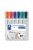 Táblamarker készlet, 2-5 mm, vágott, STAEDTLER "Lumocolor® 351 B", 6 különböző szín (TS351BWP6)
