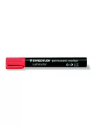 Alkoholos marker, 2 mm, kúpos, STAEDTLER "Lumocolor® 352", piros (TS3522)