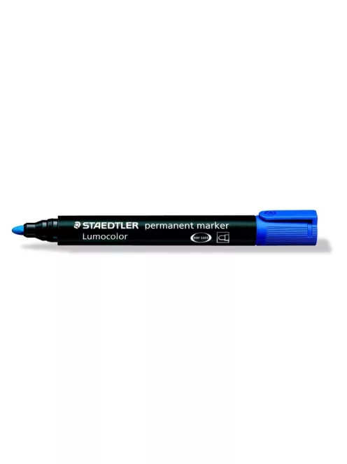 Alkoholos marker, 2 mm, kúpos, STAEDTLER "Lumocolor® 352", kék (TS3523)
