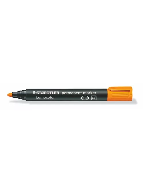 Alkoholos marker, 2 mm, kúpos, STAEDTLER "Lumocolor® 352", narancssárga (TS3524)