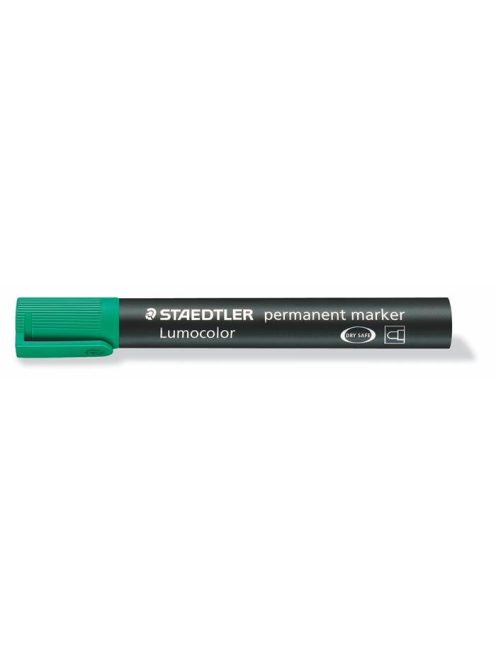 Alkoholos marker, 2 mm, kúpos, STAEDTLER "Lumocolor® 352", zöld (TS3525)