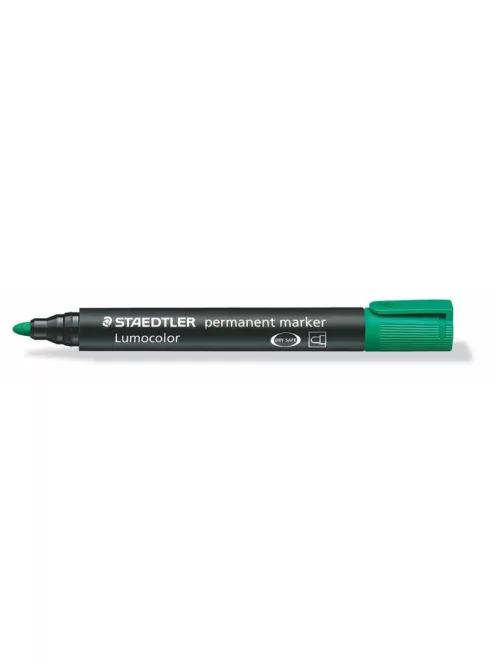 Alkoholos marker, 2 mm, kúpos, STAEDTLER "Lumocolor® 352", zöld (TS3525)