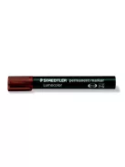 Alkoholos marker, 2 mm, kúpos, STAEDTLER "Lumocolor® 352", barna (TS3527)